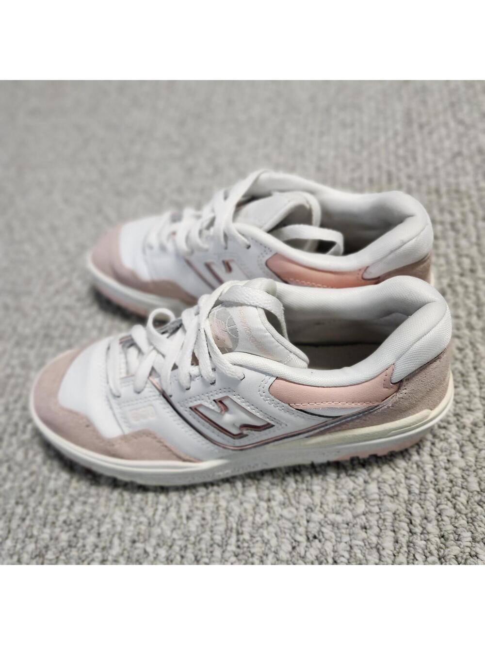 New Balance 550 White and Pink Women's Sneakers Size 6 Lace Up - Picture 11 of 14